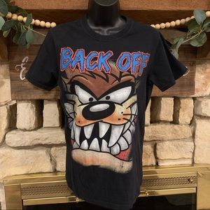 Vintage WB Looney Tunes Taz “Back Off” Tee